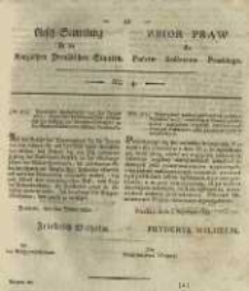 Gesetz-Sammlung für die Königlichen Preussischen Staaten. 1825 No4