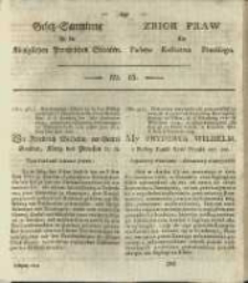 Gesetz-Sammlung für die Königlichen Preussischen Staaten. 1825 No15