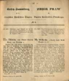 Gesetz-Sammlung für die Königlichen Preussischen Staaten. 1869.01.20 No6