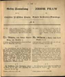 Gesetz-Sammlung für die Königlichen Preussischen Staaten. 1869.01.28 No9