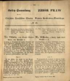 Gesetz-Sammlung für die Königlichen Preussischen Staaten. 1869.01.30 No10