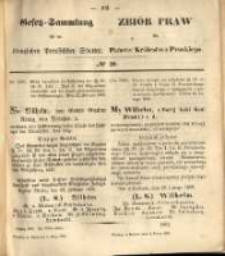 Gesetz-Sammlung für die Königlichen Preussischen Staaten. 1869.03.04 No20