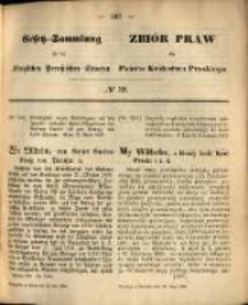 Gesetz-Sammlung für die Königlichen Preussischen Staaten. 1869.05.26 No39