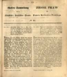 Gesetz-Sammlung für die Königlichen Preussischen Staaten. 1869.06.11 No43