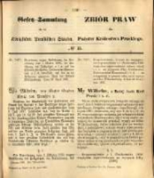 Gesetz-Sammlung für die Königlichen Preussischen Staaten. 1869.06.25 No45