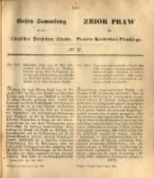 Gesetz-Sammlung für die Königlichen Preussischen Staaten. 1869.07.03 No47