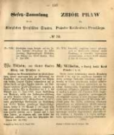Gesetz-Sammlung für die Königlichen Preussischen Staaten. 1869.08.18 No53