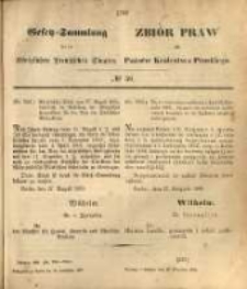 Gesetz-Sammlung für die Königlichen Preussischen Staaten. 1869.09.18 No58