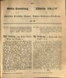 Gesetz-Sammlung für die Königlichen Preussischen Staaten. 1869.09.30 No60