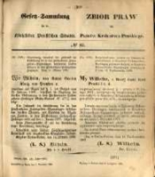 Gesetz-Sammlung für die Königlichen Preussischen Staaten. 1869.11.02 No63