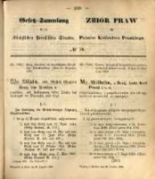 Gesetz-Sammlung für die Königlichen Preussischen Staaten. 1869.12.27 No70