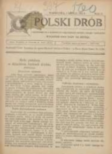 Polski Drób: czasopismo dla hodowców i miłośników drobiu, gołębi i królików 1923.03.01 R.2 Nr4