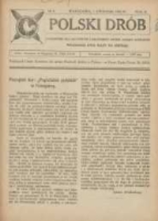 Polski Drób: czasopismo dla hodowców i miłośników drobiu, gołębi i królików 1923.04.01 R.2 Nr6