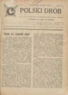 Polski Drób: czasopismo dla hodowców i miłośników drobiu, gołębi i królików 1923.05.10 R.2 Nr9