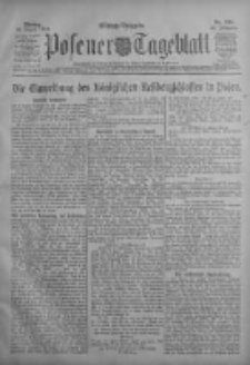 Posener Tageblatt 1910.08.22 Jg.49 Nr390