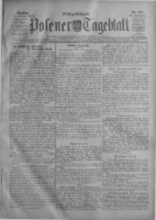 Posener Tageblatt 1910.10.11 Jg.49 Nr476