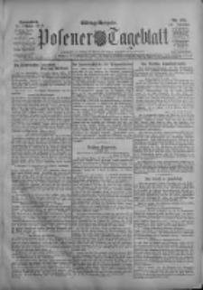 Posener Tageblatt 1910.10.15 Jg.49 Nr484
