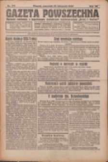 Gazeta Powszechna 1926.11.25 R.7 Nr271
