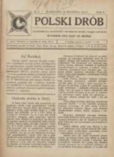 Polski Drób: czasopismo dla hodowców i miłośników drobiu, gołębi i królików 1923.09.10 R.2 Nr17