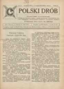 Polski Drób: czasopismo ilustrowane poświęcone hodowli drobiu, gołębi rasowych i pocztowych, ptactwa ozdobnego i śpiewającego, królików i in. małych zwierząt 1923.10.15 R.2 Nr19