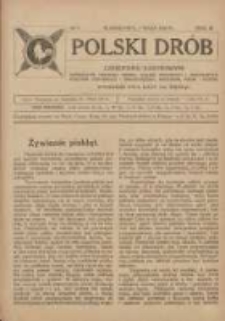 Polski Drób: czasopismo ilustrowane poświęcone hodowli drobiu, gołębi rasowych i pocztowych, ptactwa ozdobnego i śpiewającego, królików, psów i kotów 1924.05.01 R.3 Nr9