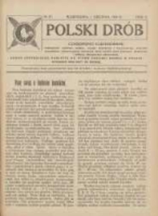 Polski Drób: organ Centralnego Komitetu do Spraw Hodowli Drobiu w Polsce 1926.12.01 R.5 Nr23