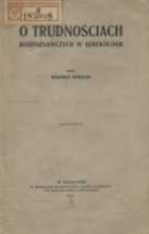 O trudnościach rozpoznawczych w ginekologii