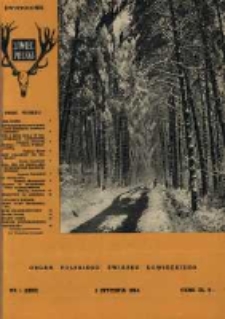 Łowiec Polski 1964 Nr1