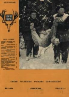 Łowiec Polski 1964 Nr5