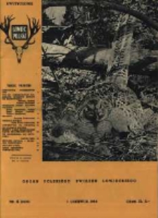 Łowiec Polski 1964 Nr11