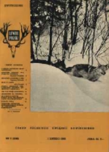 Łowiec Polski 1965 Nr3