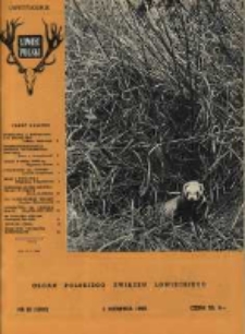 Łowiec Polski 1966 Nr15