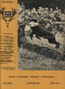 Łowiec Polski 1966 Nr21