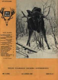 Łowiec Polski 1967 Nr3