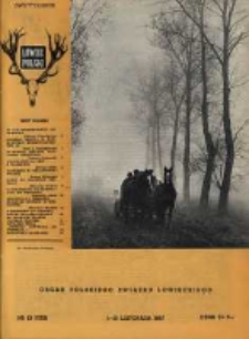 Łowiec Polski 1967 Nr21