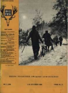 Łowiec Polski 1968 Nr1
