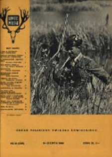 Łowiec Polski 1968 Nr14