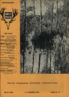 Łowiec Polski 1968 Nr15