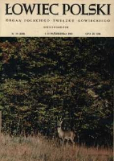 Łowiec Polski 1969 Nr19