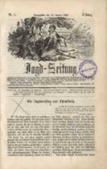 Jagd-Zeitung 1862 Nr1