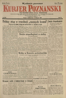 Kurier Poznański 1934.11.11 R.29 nr 514