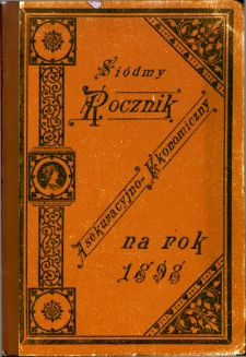 Rocznik Asekuracyjno-Ekonomiczny. 1898. R.7