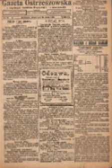 Gazeta Ostrzeszowska: z bezpłatnym dodatkiem "Orędownik Ostrzeszowski" 1922.02.18 R.36 Nr13