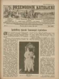 Przewodnik Katolicki: pismo ilustrowane dla Rodzin katolickich z dodatkami "Opiekun Dziatek", "Gospodarstwo", "Moja bibljoteka" 1925.02.15 R.31 Nr7