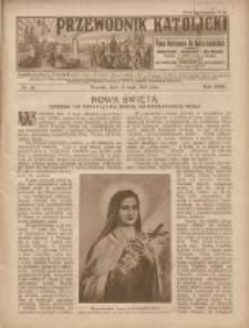 Przewodnik Katolicki: pismo ilustrowane dla Rodzin katolickich z dodatkami "Opiekun Dziatek", "Gospodarstwo", "Moja bibljoteka" 1925.05.17 R.31 Nr20