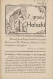 Z Grodu Halszki: pisemko młodzieży gimnazjalnej w Szamotułach 1931 grudzień R.2 Nr4