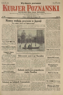 Kurier Poznański 1934.11.18 R.29 nr 526