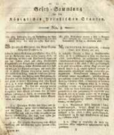 Gesetz-Sammlung für die Königlichen Preussischen Staaten. 1818 No2