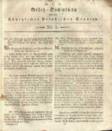 Gesetz-Sammlung für die Königlichen Preussischen Staaten. 1818 No5