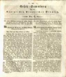 Gesetz-Sammlung für die Königlichen Preussischen Staaten. 1818 No6